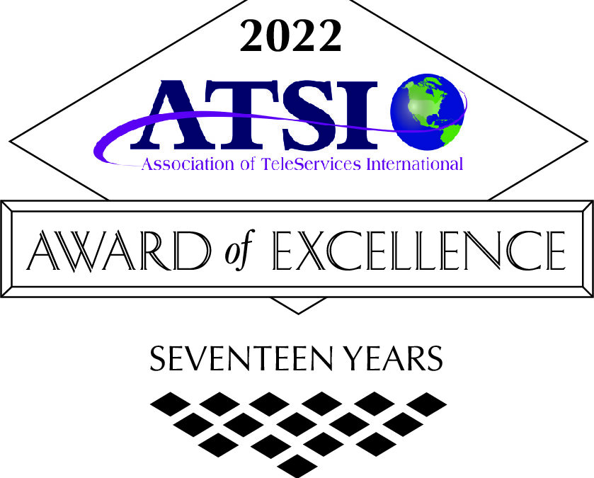 Focus Telecommunications, Inc. of Eldersburg, MD has been honored with the exclusive ATSI 2022 Award of Excellence for the 17th year!